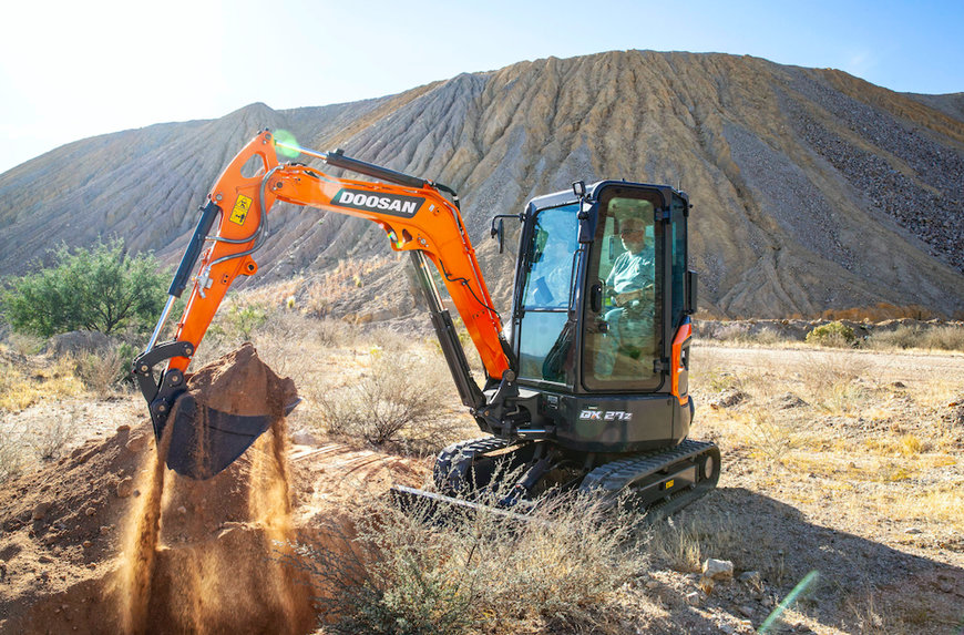 New Doosan Crawler and Mini-Excavator Models at ARA Show